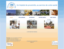Tablet Screenshot of ch-tourcoing.fr
